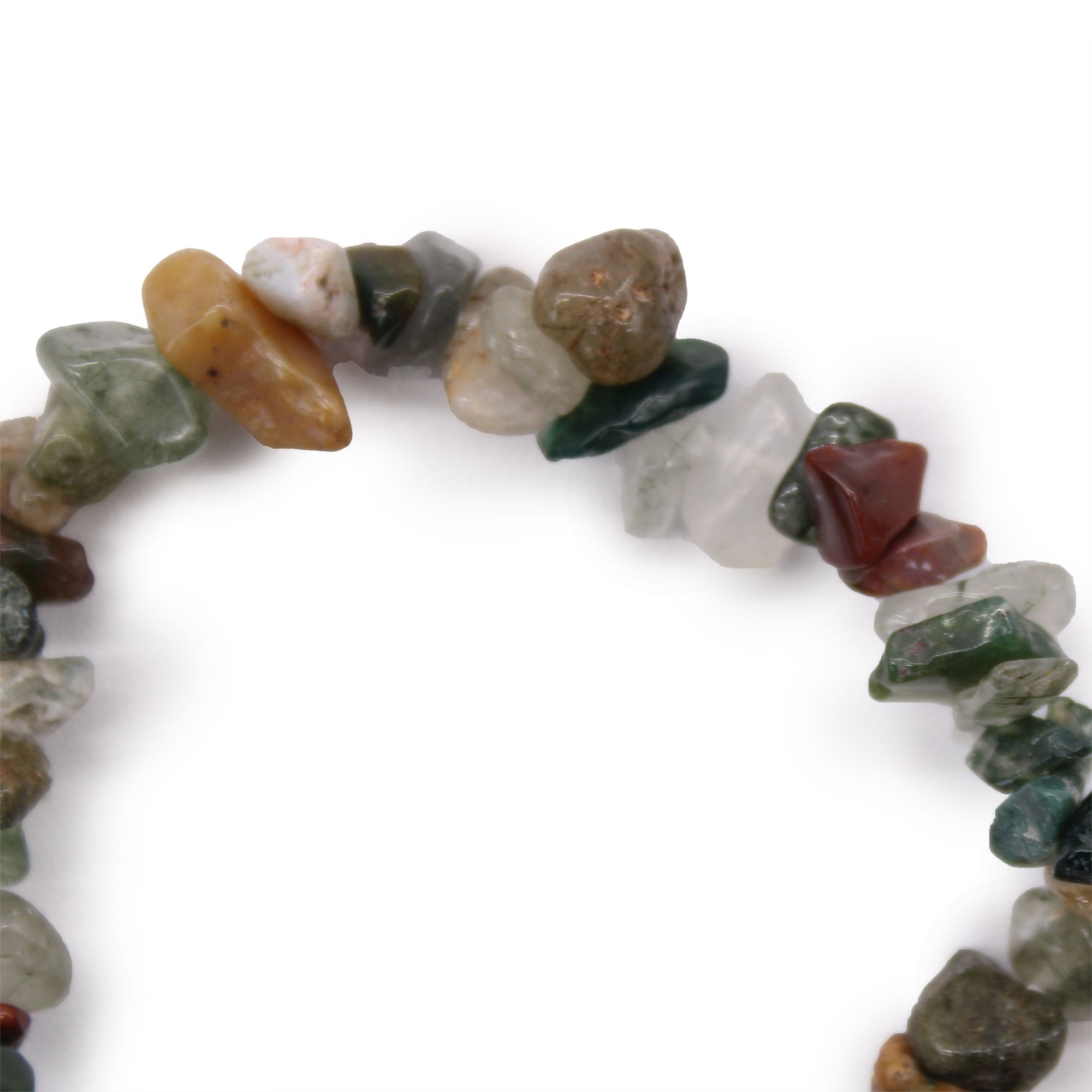Chipstone Bracelet - Moss Agate - obrazek 2